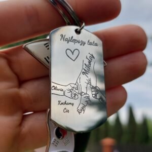 Brelok „Najlepszy tata”