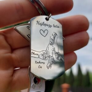 Brelok „Najlepszy tata”