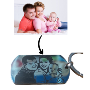 Brelok Z Twojego Zdjęcia Gruba Linia